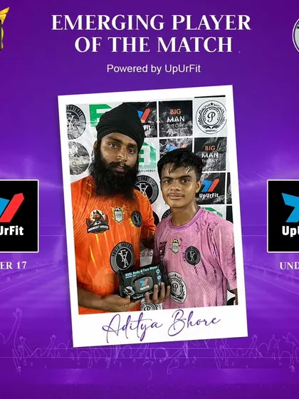 Aditya Bhore, consistently performing at a high level in the U-17 category.