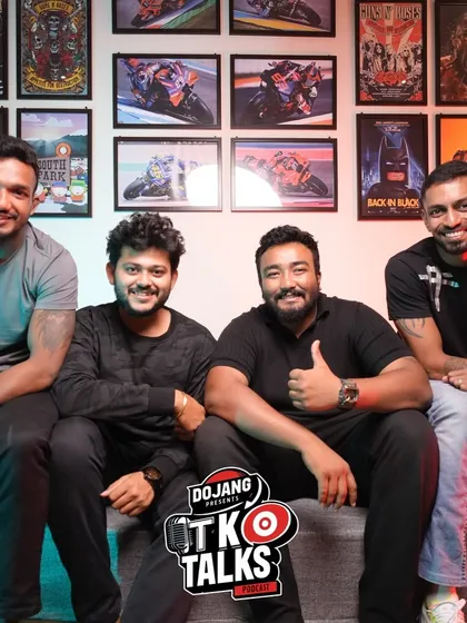 The crew from our first episode of TKO Talks. We are building a platform to tell the stories of real fighters.