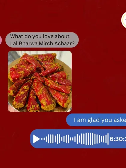 When someone asks what I love about our Lal Bharwa Mirch Achaar, I could talk for hours. It's just that good.