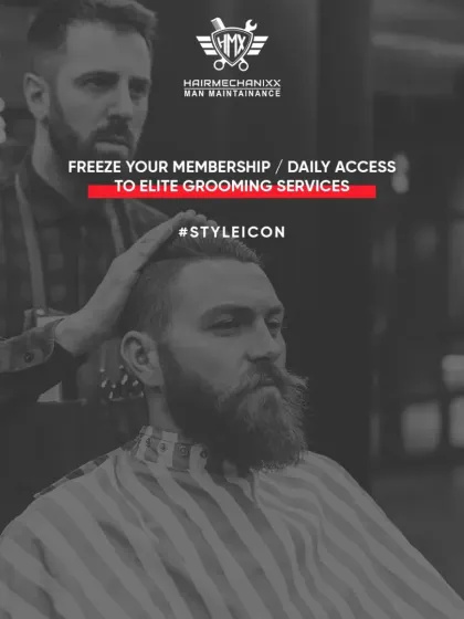 Freeze your membership and get daily access to our elite grooming services. It's the best way to maintain your style year-round.