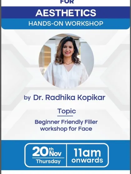 I was happy to create this poster for a beginner-friendly filler workshop I hosted. My goal was to break down years of learning into practical, hands-on steps to help young dermatologists build real confidence in their skills.