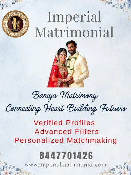 Connecting hearts and building futures within the Baniya community. Our service offers verified profiles, advanced filters, and personalized matchmaking to find the perfect partner.