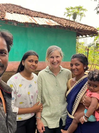 A selfie with new friends. Our tours are about building bridges between cultures, one smile and one shared experience at a time.