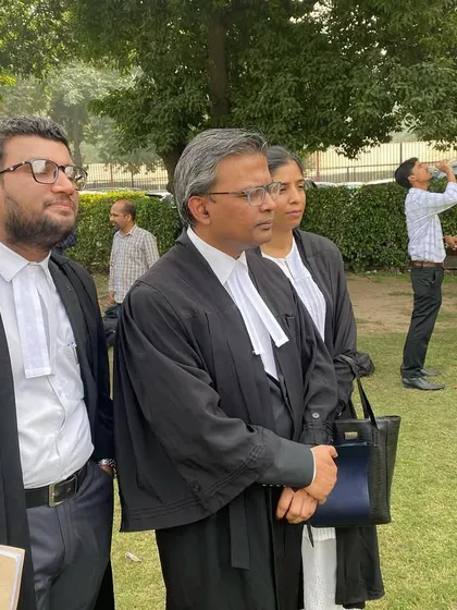 Briefing the media on the second complaint filed by my client, Sukesh Chandrashekhar, which contained serious allegations that demanded a fair and impartial investigation.