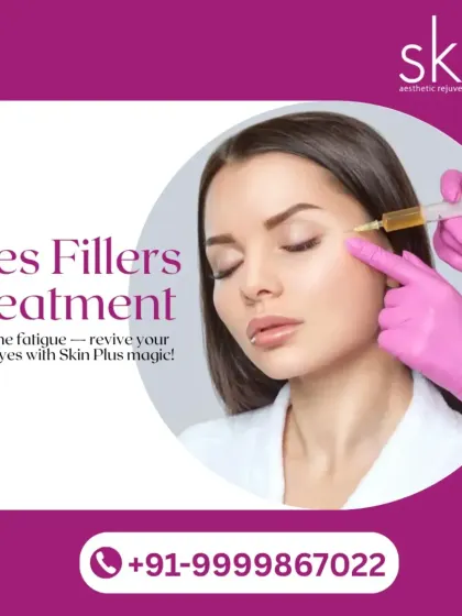 Revive tired-looking eyes with our under-eye filler treatment. This procedure is designed to erase fatigue by restoring volume to hollow areas, effectively reducing the appearance of dark circles for a brighter, more rested look.