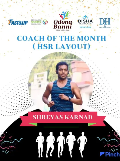 It was an honor to be named 'Coach of the Month' for the Odona Banni running community. My journey has been about sharing the transformative power of running, and I'm grateful for opportunities like this to connect with more runners.