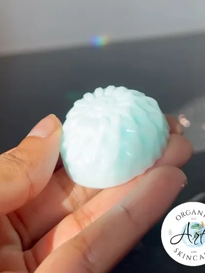 Customization is at the core of what I do. This beautiful pastel blue soap, which I call 'Baby Boy Joy', was created for a newborn's meet-and-greet. I love working with you to create the perfect, gentle, and memorable party favor.