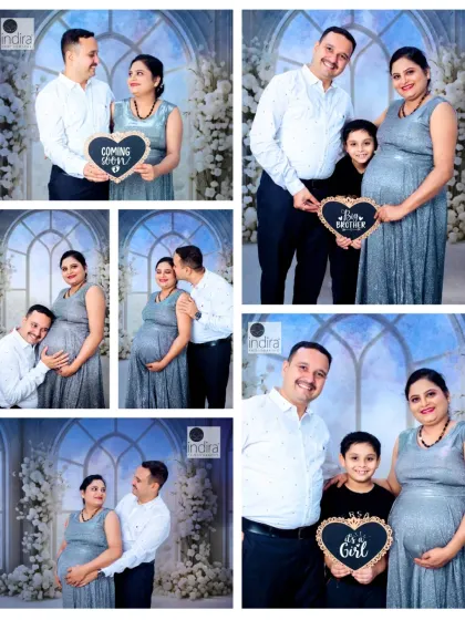 Welcoming a new baby is a family affair. I love including older siblings in maternity shoots to capture their excitement and the growing family bond, like these portraits of a proud big brother.