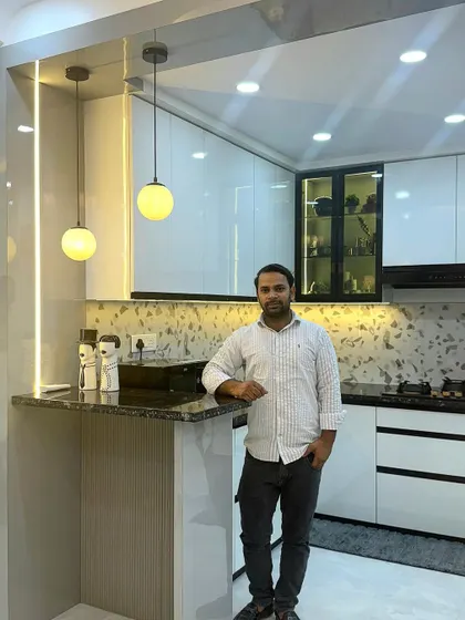 I am proud to present the finished kitchen. It is a joy to see a client's vision come to life, and this functional and stylish space is a perfect example of that.