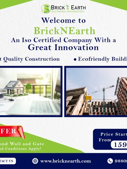 We are an ISO-certified company that delivers the best quality construction using eco-friendly building materials and innovative techniques.