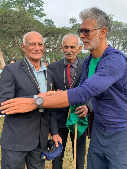 A moment of respect and gratitude with the elders of our community. Their presence and blessings are an integral part of the event.