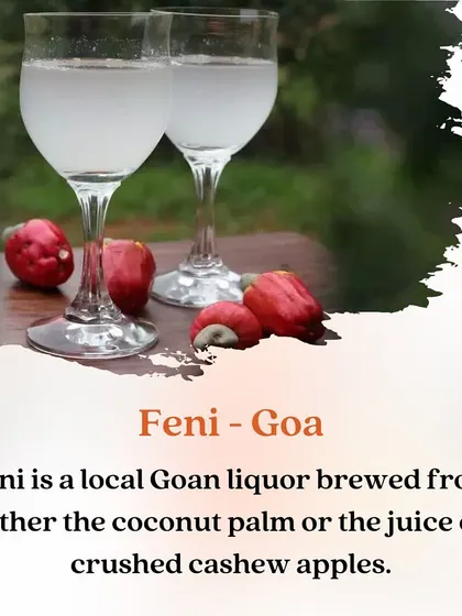 A tribute to Feni, the local Goan liquor brewed from cashews or coconut. We respect and incorporate traditional Indian spirits into our craft.
