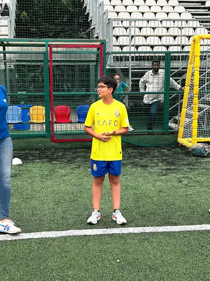 A player shares his thoughts during a mental conditioning workshop.