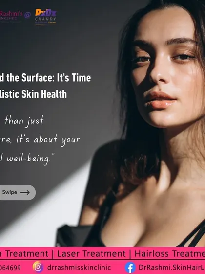 This post introduces the concept of holistic skin health. It's about more than just what you put on your skin; it's about your overall well-being, from hydration and gut health to sleep and stress management.