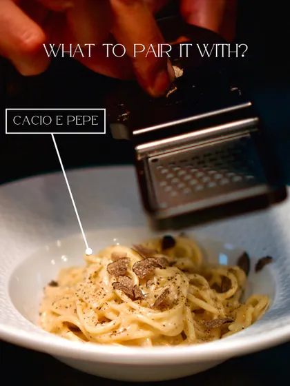 One of the best ways to enjoy black truffles is shaved over a creamy, peppery Cacio e Pepe. The warmth of the pasta releases the truffle’s earthy aroma, making for a truly decadent dish.