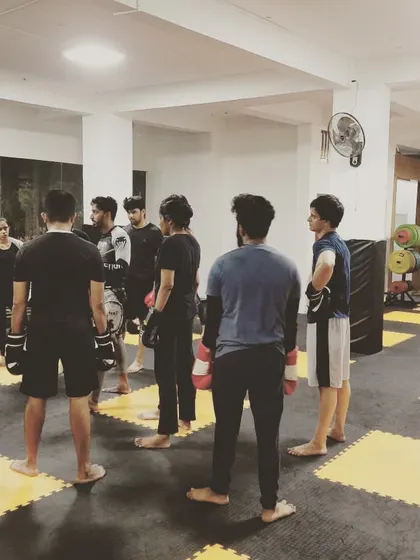 Another angle from our group training session. Everyone is focused and ready to learn. This is where we build strength and technique together.