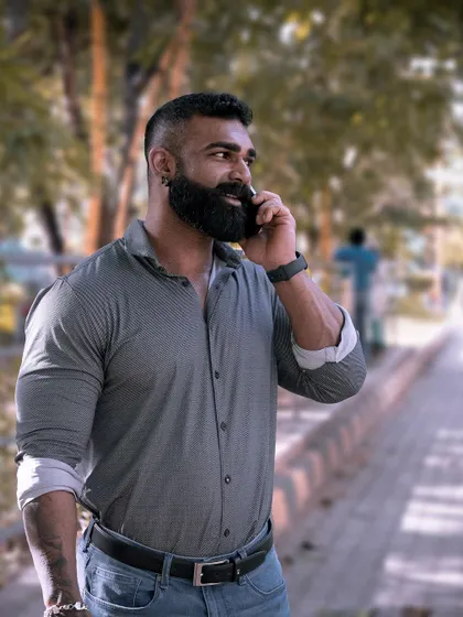 The best things in life are not things, they are moments. Taking a moment to connect while out for a walk.