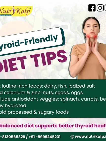 Here are some quick, thyroid-friendly diet tips. Including iodine-rich foods, nuts, and seeds while avoiding processed and sugary items can greatly support your thyroid health.