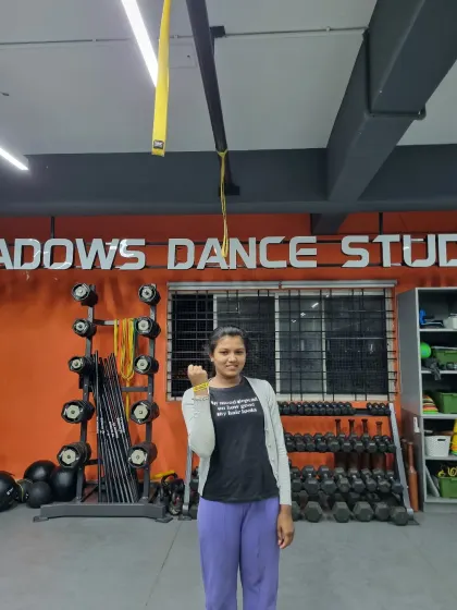 Akansha has earned her yellow band for a great performance in the basic level. Her dedication is paying off.