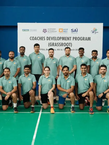 A group photo with the talented coaches from the development program. It was a transformative experience that has made me a better coach.
