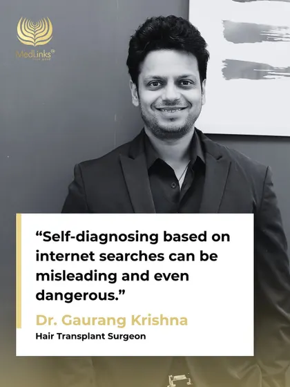 Self diagnosing your hair loss based on internet searches can be misleading and cause unnecessary worry. The first and most important step is to get a professional diagnosis from an expert who can identify the true cause of your hair fall. This is the foundation for any effective treatment plan.