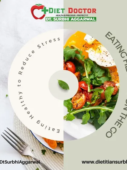 Eating healthy on the go is a common challenge. This image represents the idea of making smart, stress-free food choices even when you have a busy schedule.