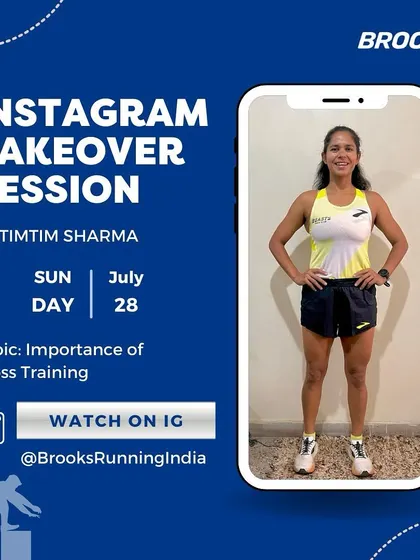 An announcement for an Instagram takeover session I did on the importance of cross-training. Using different training modes is a key strategy I use to build well-rounded, injury-resistant athletes.