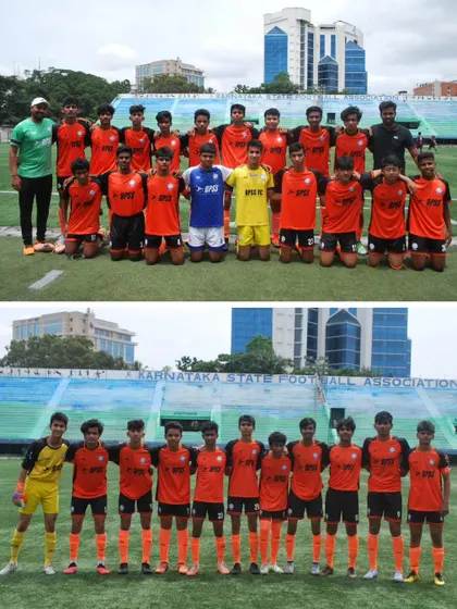 Two different lineups of our U-17 team, showcasing the depth of talent I have developed in our youth program.
