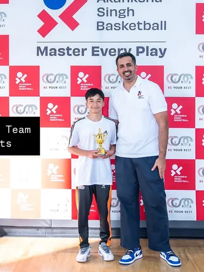 The future is bright. We awarded Dubakh Sports the Most Promising Team, recognizing their potential and fighting spirit.