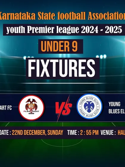 This weekend's fixtures are here! Our U-9 team is ready to take the field and showcase their talent.