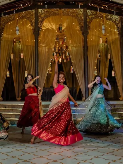 The Sangeet night is all about fun with friends and family. We capture the high-energy performances and candid moments of joy on the dance floor.
