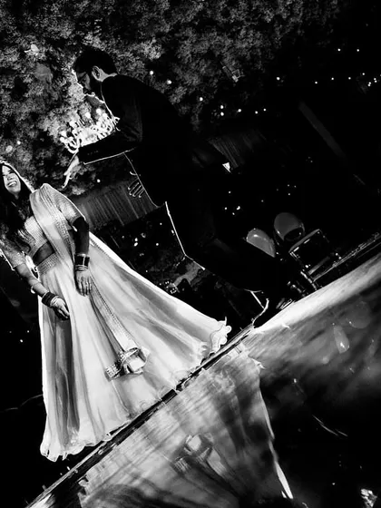A happy anniversary to one of our favorite couples. This photo captures the pure joy of their reception, a celebration of a love story that survived different countries and continents.