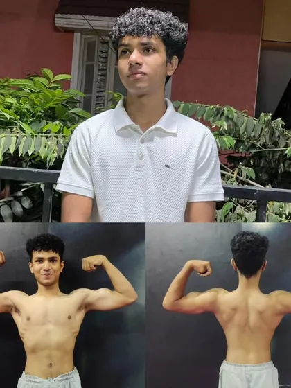 This is what six months of consistent work and a natural diet can achieve. We guide our students through complete body transformations without relying on supplements or steroids, focusing on pure discipline and effort.