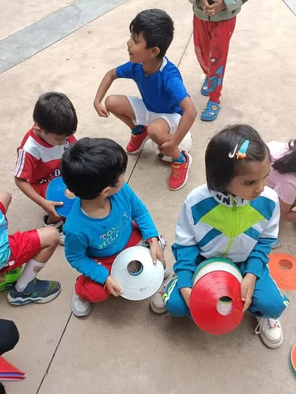 Their first time playing structured football! We love bringing together kids with different skills and watching them grow into a team.