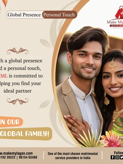 With a global presence and a personal touch, we are committed to helping you find your ideal partner. Join our global family and start your love journey with our unmatched service today.