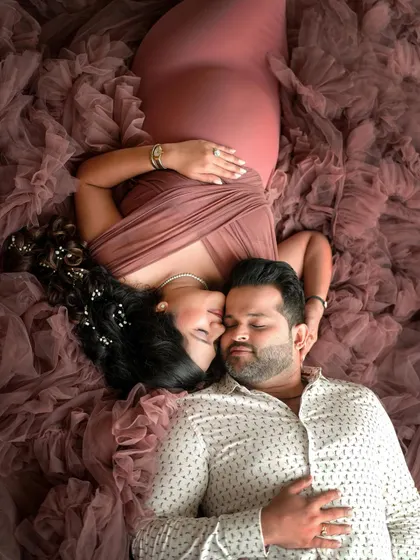 The maternity journey is the only time you fall in love with someone you have not even met yet. We capture that precious, quiet connection between you two.