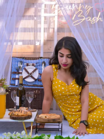 I design these picnic scenes to be picture-perfect from every angle. This setup provides a beautiful backdrop for capturing memories of your special day, whether it's a birthday, anniversary, or just because.