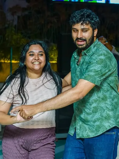 The pure, simple joy of dancing with a partner. This is the serotonin boost we promise every week.