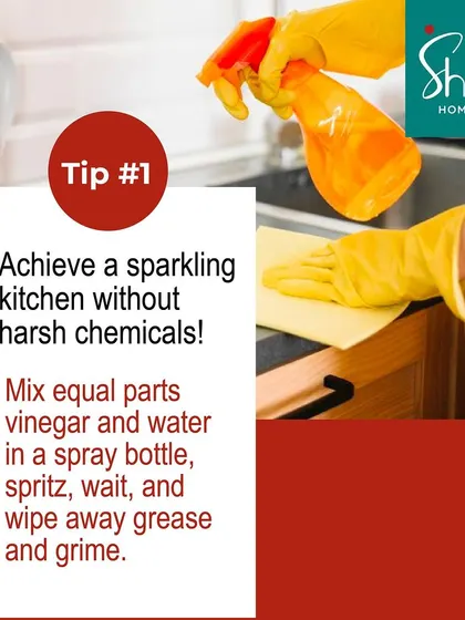 A clean kitchen is a happy kitchen. We encourage our home chefs to follow best practices for hygiene, like using natural cleaners. This commitment to cleanliness is something you can taste in our food.