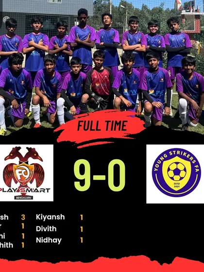 A massive 9-0 win for our U-13 team in the YPL. Huge congratulations to the team for their skill, determination, and incredible teamwork.