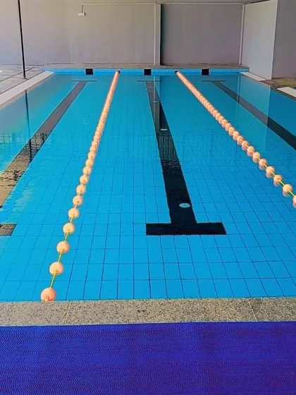 Our 15-meter heated pool is specifically designed for kids. It provides a safe, comfortable, and friendly environment for children to begin their swimming journey.
