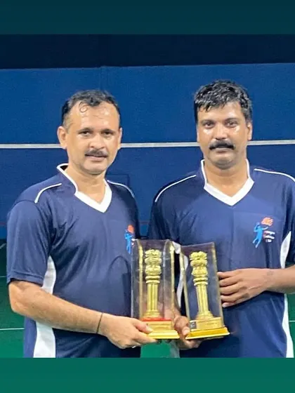 A portrait of two of our tournament winners.