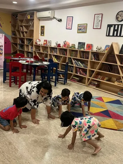 More fun with physics! Our summer camp activities are designed to get kids moving while they learn.