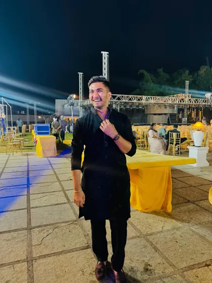 Another look at my all-black desi outfit for a wedding event. Simple, classic, and always ready to party.