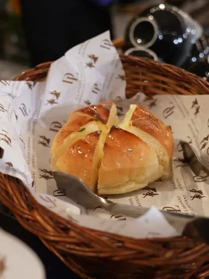 Served warm in a rustic wicker basket, our Korean Garlic Bread is the ultimate comfort food. It's cheesy, garlicky, and slightly sweet, making it an irresistible treat for all ages.
