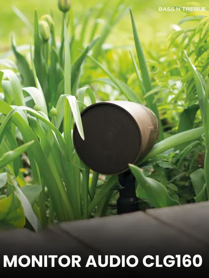 Disguised as a landscape light, the Monitor Audio CLG160 satellite speaker blends into your garden foliage. This allows you to have immersive sound outdoors without seeing the speakers.