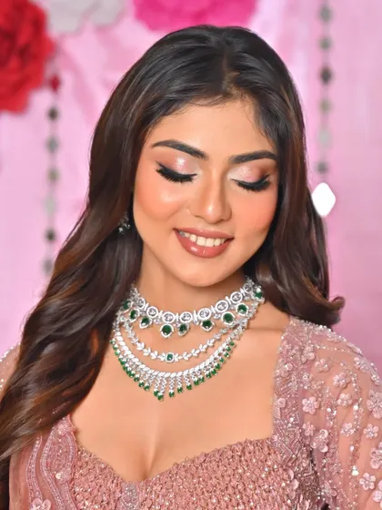 Soft, dreamy, and oh-so-glamorous. This look is a favorite among my students and clients alike.