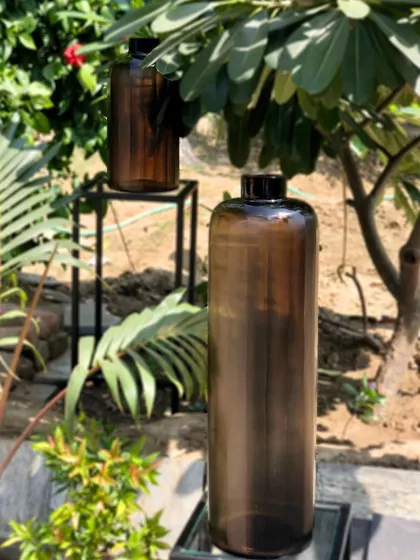 Our smoked glass vases offer a moodier, more dramatic feel. Their rich, dark tone and classic shape make them a sophisticated choice for both modern and traditional interiors.