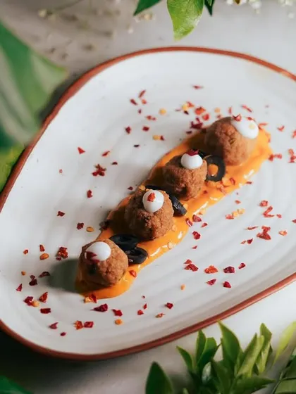 My Chipotle Chicken Meatballs are served with a chili garlic aioli sauce. The smoky chipotle flavor combined with the creamy sauce makes for an unforgettable appetizer.