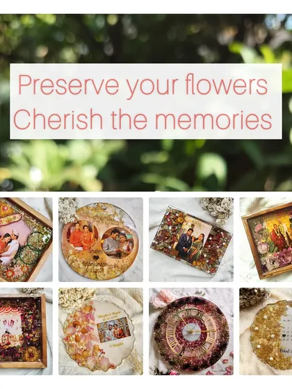 Preserve your flowers, cherish the memories. This collage showcases a variety of my handcrafted resin pieces, each one telling a unique story and designed to be treasured forever.